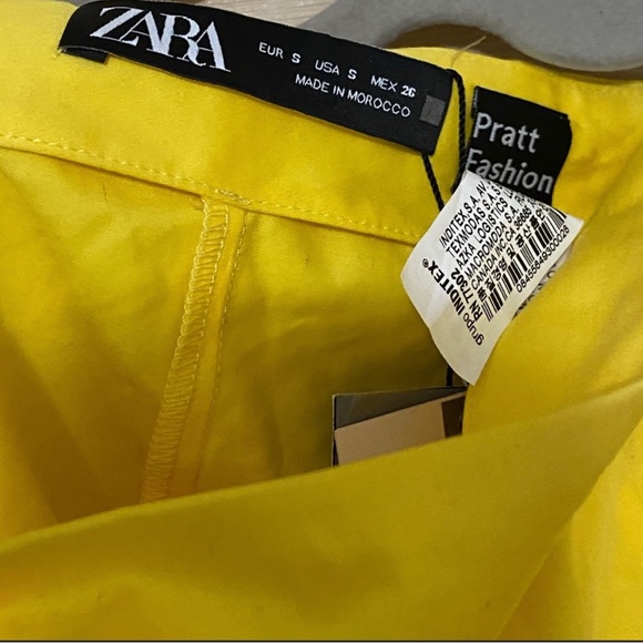 NWT ZARA PRATT FASHION UNIQUE PENCIL SKIRT SMALL - Picture 2 of 2